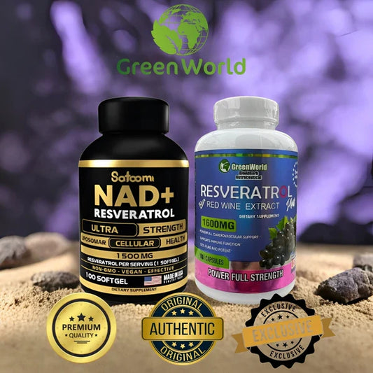 COMBO NAD SATOMI + RESVERATROL GREEN WOR